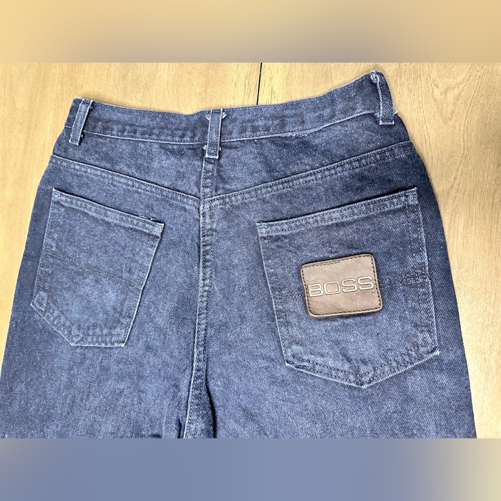 VTG NWOT Boss By Ig Design Navy Blue Jeans (Teens 11/12-Men’s 28x30) -Dead-stock